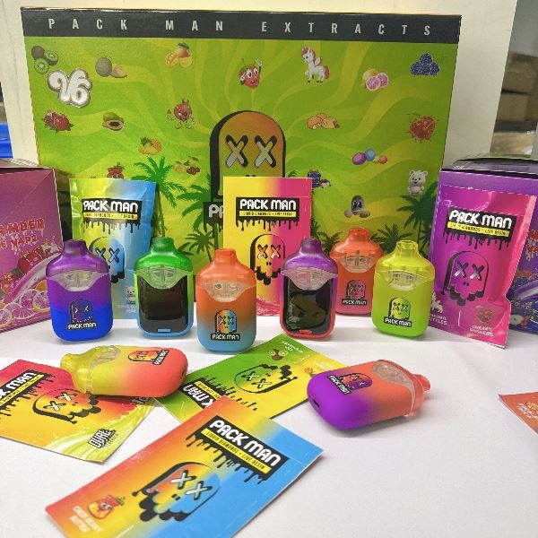 Empty PACKMAN 1G Dual LED Disposable Vape