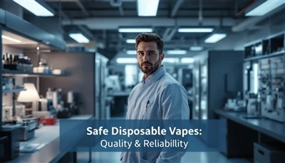 Safe Vapes یکبار مصرف: کیفیت و قابلیت اطمینان