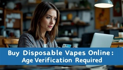 خرید vapes یکبار مصرف آنلاین: تأیید سن لازم است