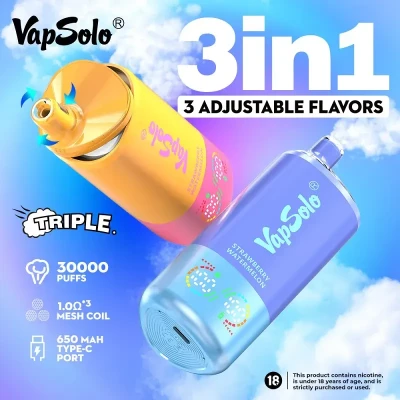 بررسی Vapsolo Triple 30000 Puffs: یک داده صادقانه{1}}نگاهی پشتوانه به یک Vape...